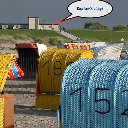 Apartment Captain'S Lodge Norddeich  Exteriör bild